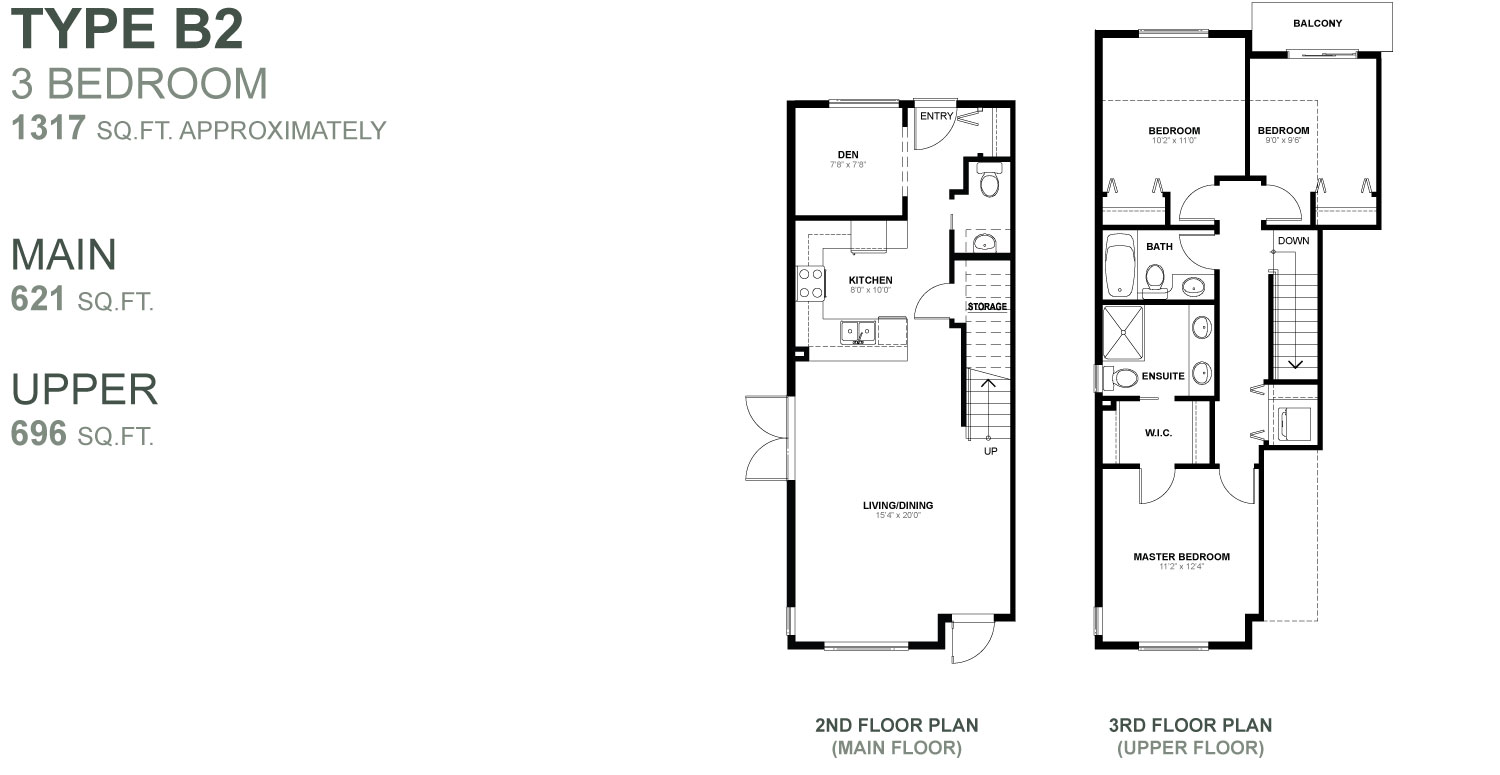 Cedar Park Place Floor Plan B2